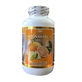 Nu Health Vitamin C Chewable 500mg 300 Tablets