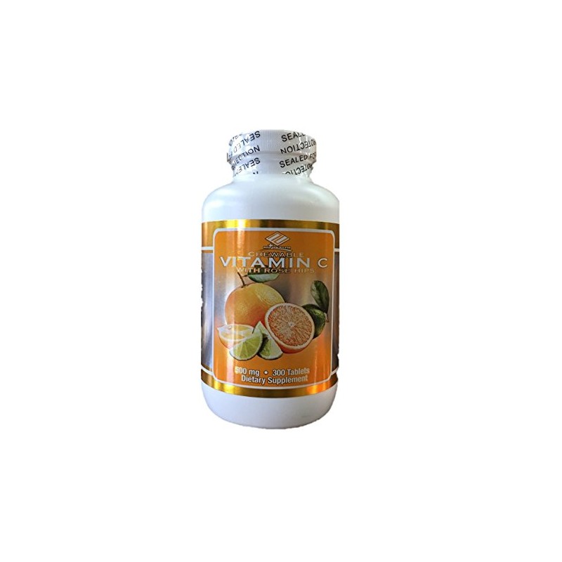 Nu Health Vitamin C Chewable 500mg 300 Tablets