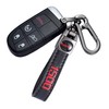 TVKJHG Genuine Leather Car Keychain for Dodge RAM 1500 Key