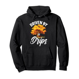 Maple Tree Tapping Sap Maple Syrup Mapple Tapper Pullover Hoodie