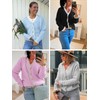 Cicy Bell Womens Lace V Neck Cardigan Sweaters Button Down