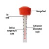 Floating Water Thermometer to Easily Read Water Temperature - Great