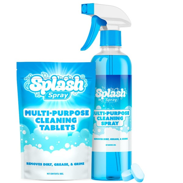 Generic Splash Spray Multi-Purpose Cleaning Tablets - 5x Cleaning Tablets