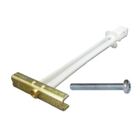 Pack of 10 - Genuine M5 SNAP Toggle Heavy Duty PLASTERBOARD-Drywall Fixing-Cavity Wall Fixing - TOGGLER 25029 - Comes with Screws