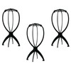 Mydio 3-Piece Plastic Hat Stand - Durable, Stable Cap Rack