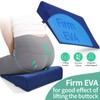 BUYUE Wedge Cushion for Butt Lift Women, Hard-Firm EVA Foam