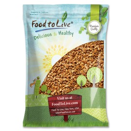 Food to Live California Walnut Pieces, 7 Pounds – Chopped Nuts, Shelled, Raw, Unsalted, Vegan, Bulk. Keto Snack. Good Source of Protein, Iron. Great for Salads, Desserts, Ice Cream, Made in USA