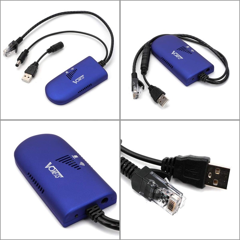 Wireless Bridge Dongle WiFi Cable Converter RJ45 Ethernet Port to