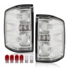 ALLGOOD Tail Lights Assembly, w/Bulbs, Compatible With 2016-2019 Chevy Silverado