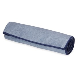 Gaiam - Toalla de Mano de Yoga (30 Pulgadas de Ancho x 20 Pulgadas de Largo), Toalla Deportiva de Secado rápido y Ligera, Tela de Microfibra Suave, diseñada para Yoga Caliente, Pilates, Deportes