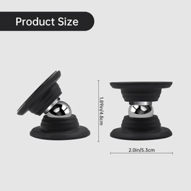 Magnetic Door Holder for RV, Magnetic RV Door Stopper, Strong Magnetic Baggage Door Catch Latch for RV, Camper, Travel Trailer, Motor Home, Boat Compartments, Cargo (Black)