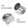 CiieeoHeavy Duty Broom Handle Connector, Universal Threaded End Fitting Coupler