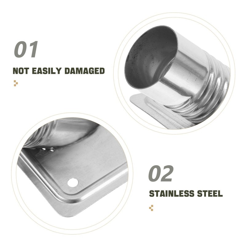 CiieeoHeavy Duty Broom Handle Connector, Universal Threaded End Fitting Coupler