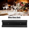 Wine Glass Rack Upside Down Stemware Holder Hanger for Home