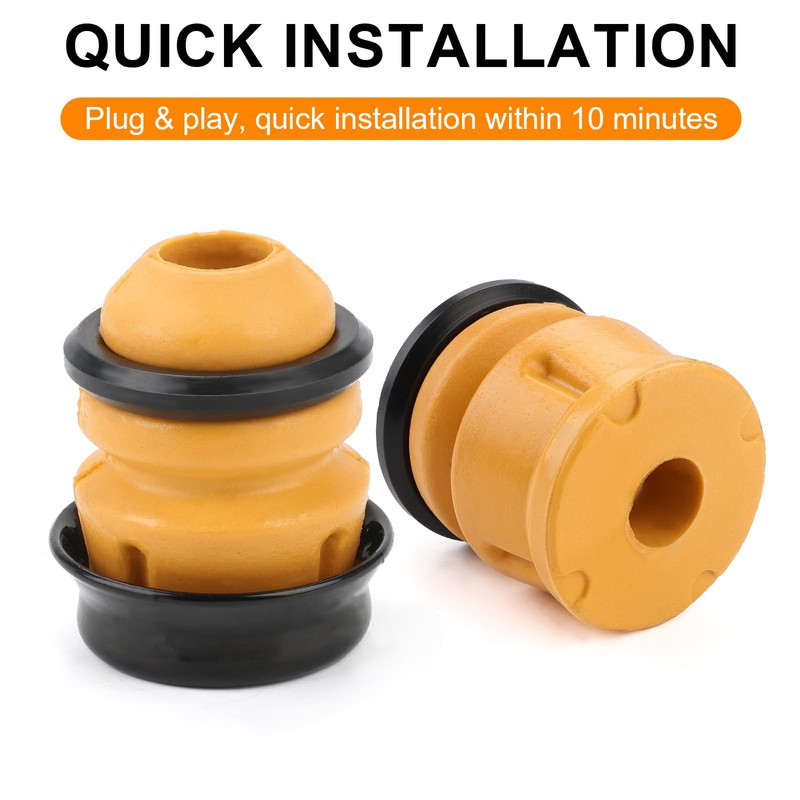 JDMON Rear Bump Stop Bushing Bumper Shock Absorber Compatible with
