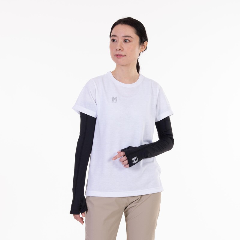 Millet UV Long Arm Cover, NEW LOGO_BLACK - NOIR