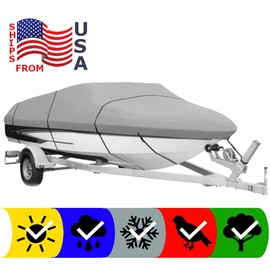 SBU Boat Cover Compatible for GLASTRON GX 185 SF I/O 2001 All Weather Protection