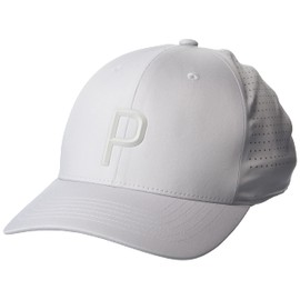 Puma Golf Men's TECH P Snapback Cap, Ash Gray, OSFA