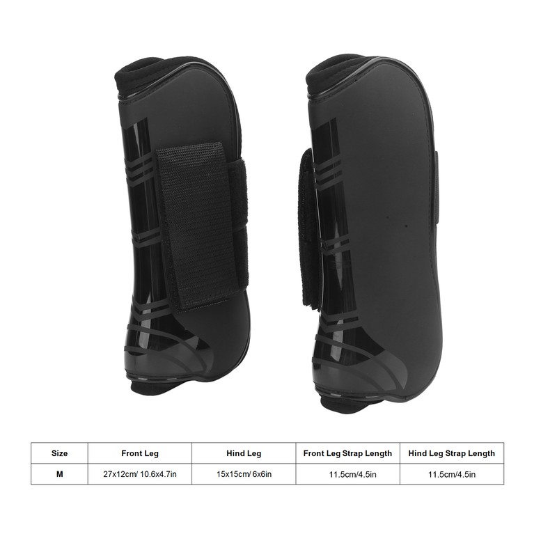 4pcs Horse Tendon Boots Protective Lightweight and Adjustable Boots for