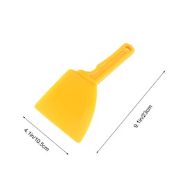 1 x honey spatula made of plastic, honey collector, tongue scraper, multifunctional tool, honey scraper made of plastic, honey extractor, ultra thin, treasure cleaning shovel, beekeeping tools