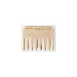 Sibel Afro Comb 100% Natural Bamboo B1- 90mm