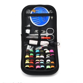 LORJE Sewing Kit, Sewing Supplies for Home Travel and Emergency, Portable Sewing Kit, Seam Ripper Needle Thimble (64 Pcs Sewing Tools)