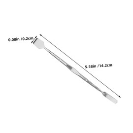 Beavorty 3pcs Blackhead Tool: Pimple Removal Tool - Stainless Steel Pore Scraper Dual End - Facial Skin Scrubber for Treatment - Nose