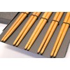 Ishida Chopsticks Gift Set of 5 Black Pasting Box, Soot