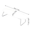 Nail Arm Rest with Lamp 2 in 1 24PCS Lamp