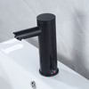 HHOOMMEE Automatic Touchless Bathroom Sink Faucet Motion Activated Sensor Hands