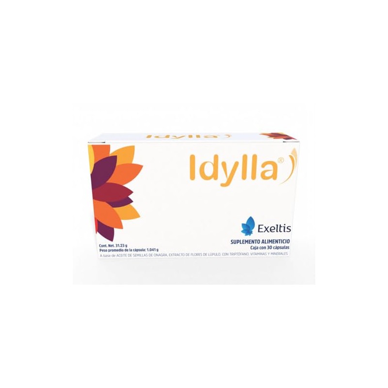 Exeltis Rethinking Healthcare Idylla Suplemento Alimenticio Base Aceite Semillas Onagra