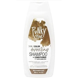 Jerome Russell Punky Colour Brown Hair Color Depositing Shampoo & Conditioner Punky Colour Mochanificent