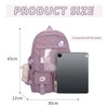 EVEOUT Children's Backpacks with Cute Accessories for Girls Nylon School