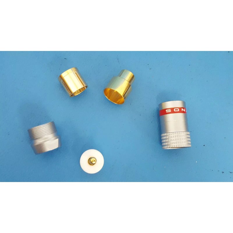 Sonance CONNECTOR Sonance MLQC Gold 10mm RCA-M RED 90-0895, 2