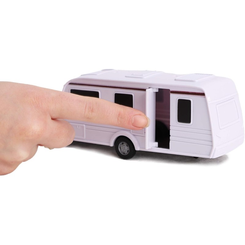 Toyland Car & Caravan Take Away Set - Scale 1:32