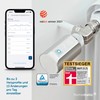 Homematic IP Smart Home Radiator Thermostat – Evo, Silver, Digital,