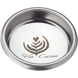 Blind filter for cleaning of the brewing group, stainless steel