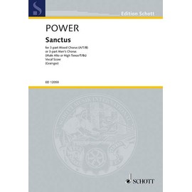 English Gothic Music: "Alleluia let us sing". 3 Voices or Choirs (SMezA/TBarB) or 6-parts Choir (SMezATBarB). Partition de chœur.