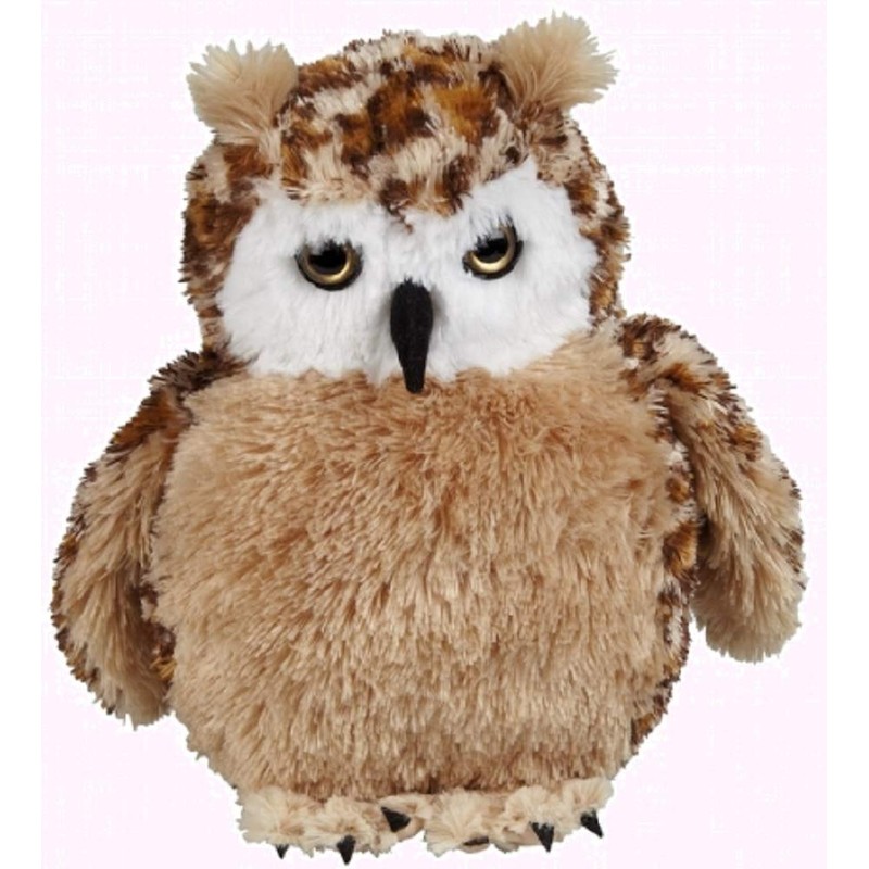 Ravensden Soft Plush Owl Standing 27cm