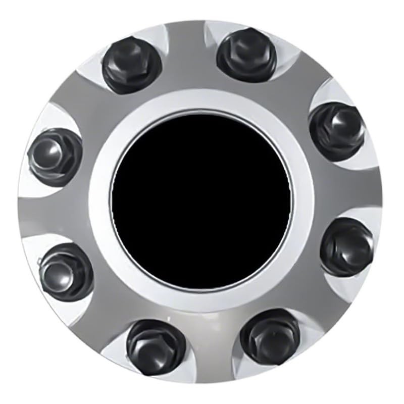 Fuel Rider Set of 4 Silver Center Caps Cover Compatible