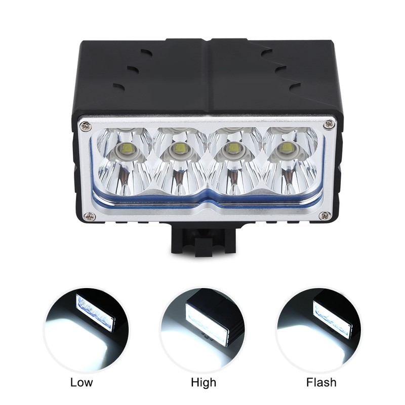 Bike LED Bright Front Lamp Rechargeable Bicycle Head Light with
