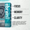 IRON KINGDOM ebrain Premium Nootropic. Increases Motivation and Focus, Alpha-GPC,