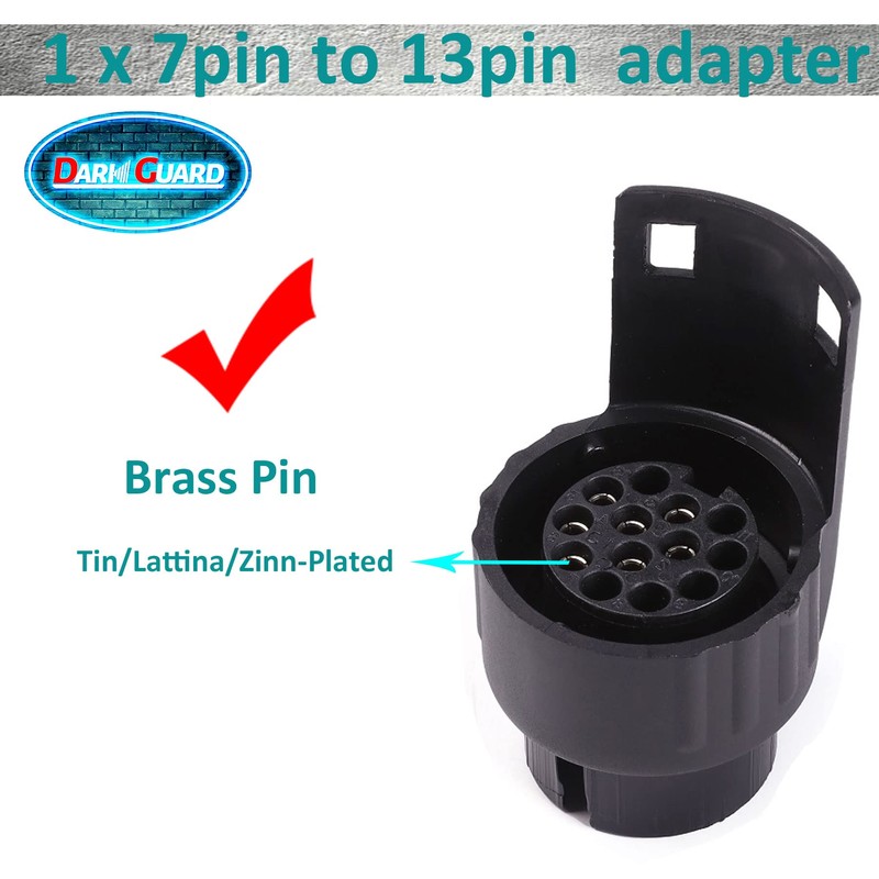 DARKGUARD Micro Adaptor from Plug 7-Pin to Socket 13-Pin 12