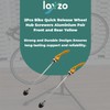 Laxzo ® 1 Pair Bike Quick Release Skewer Front Rear