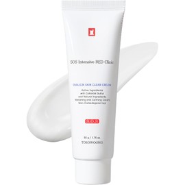 TOSOWOONG Ovalicin Skin Clear Cream, Moisturizing with Niacinamide and Sulfur,