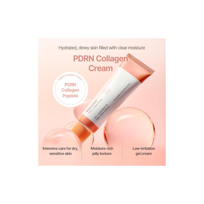 Mixsoon | Crema de Colágeno PDRN | PDRN Collagen Cream