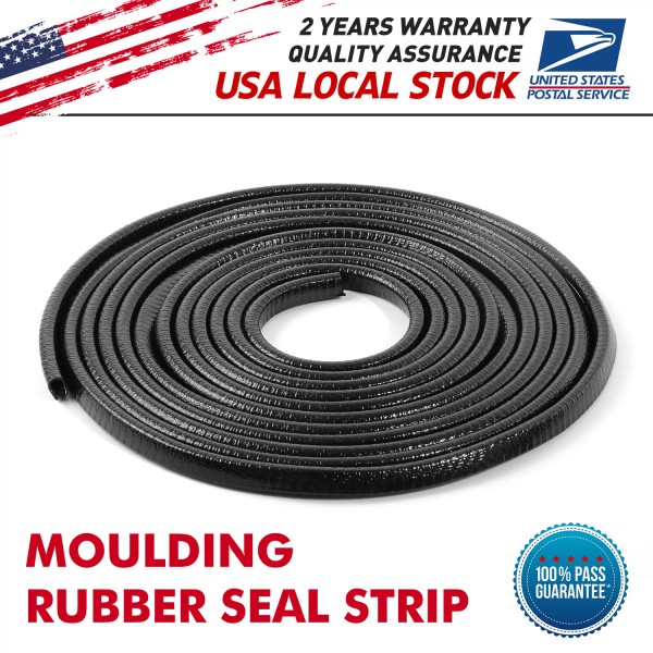 MGT 6M/20feet Car Door Edge Moulding Trim U-Lock Guard Rubber