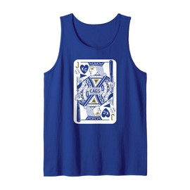 Jac Cags Jack of Hearts Card KC Fan Mens Womens Kids Youth Tank Top