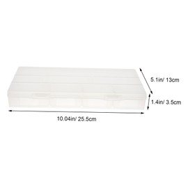 Healvian 1pc Hairdressing Tool Organizer Clipper Storage Box Razor Holder Hair Accessories Case