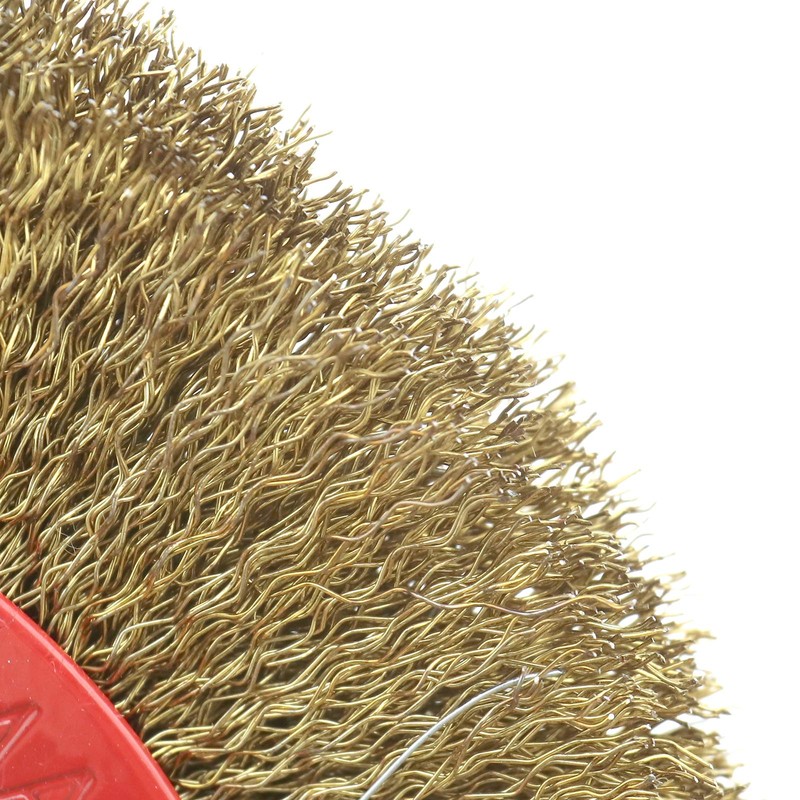 Wire Brushes Sanding Brushes 125 mm for One-Hand Angle Grinder